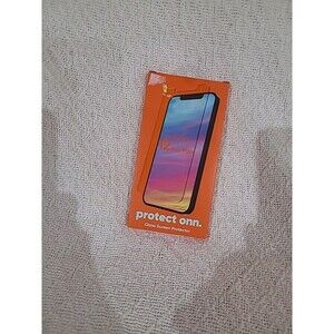 Protect onn Glass Screen Protector iPhone 12 Pro Max  Clear Bubble-Free